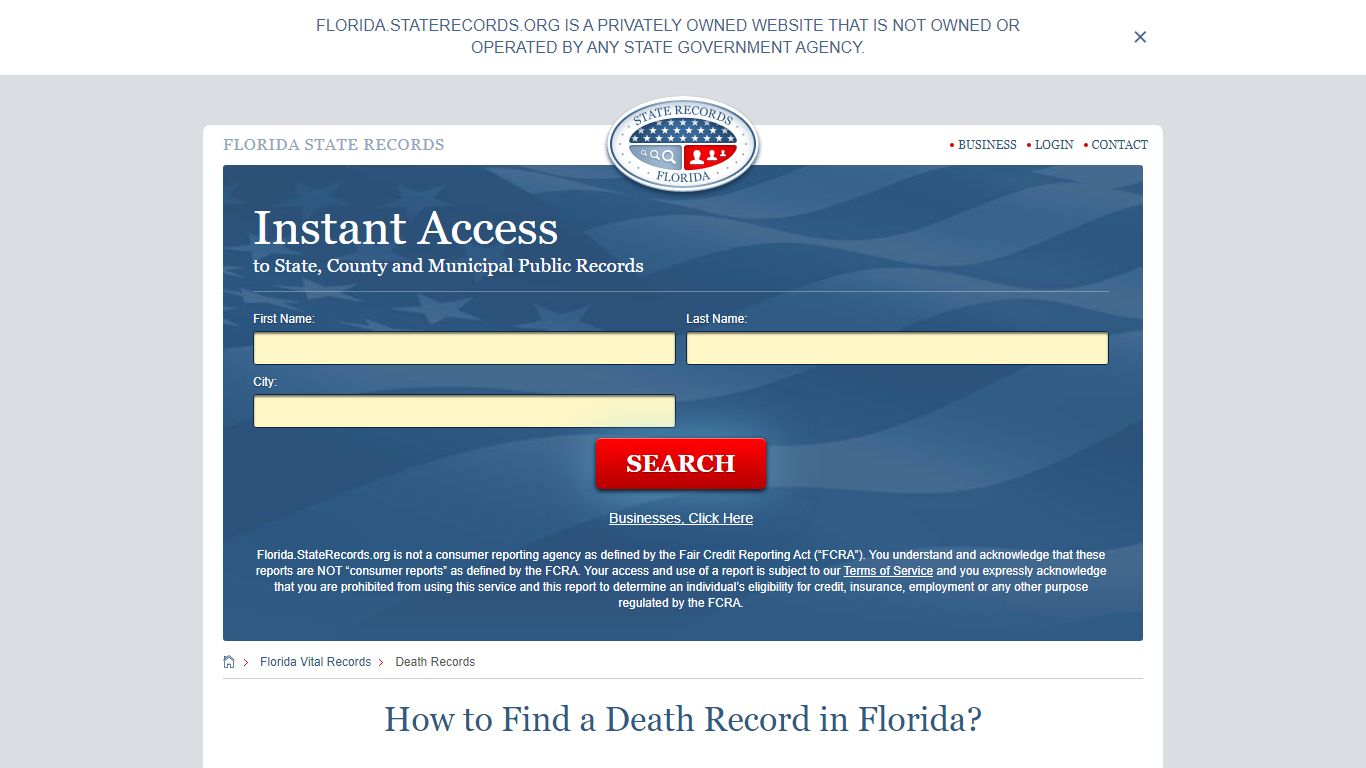How to Find a Death Record in Florida? - State Records